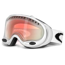 A Frame Snow Goggles - Matte White/Pink