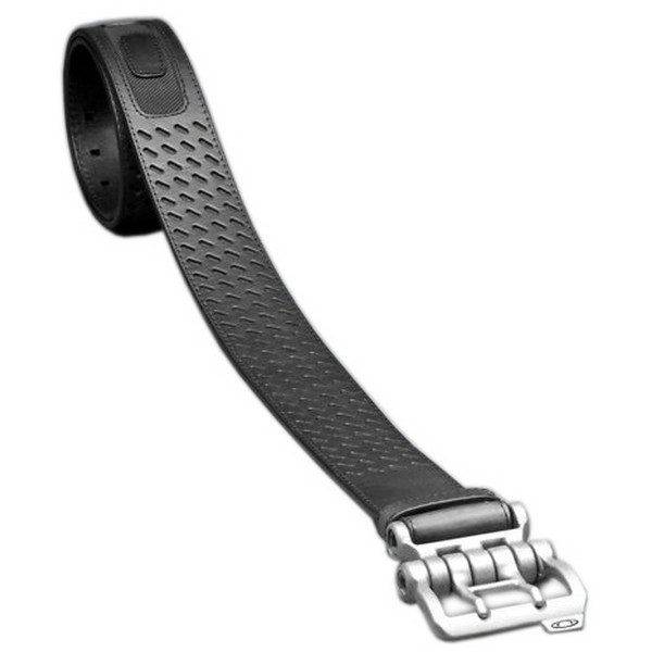 Black Perf Leather Belt by