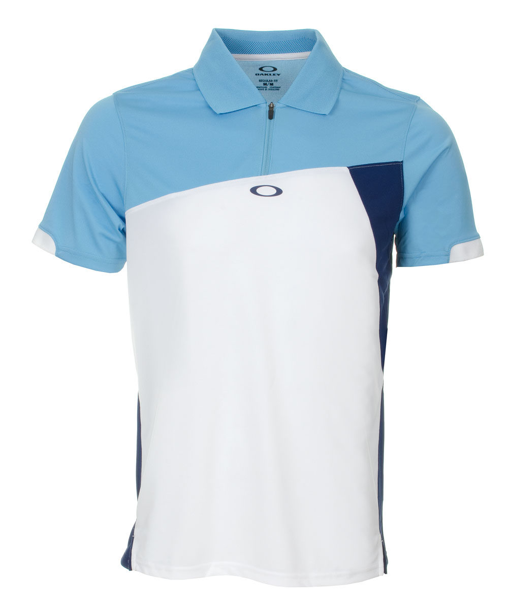 Oakley Block It Polo Shirt Ethereal Blue