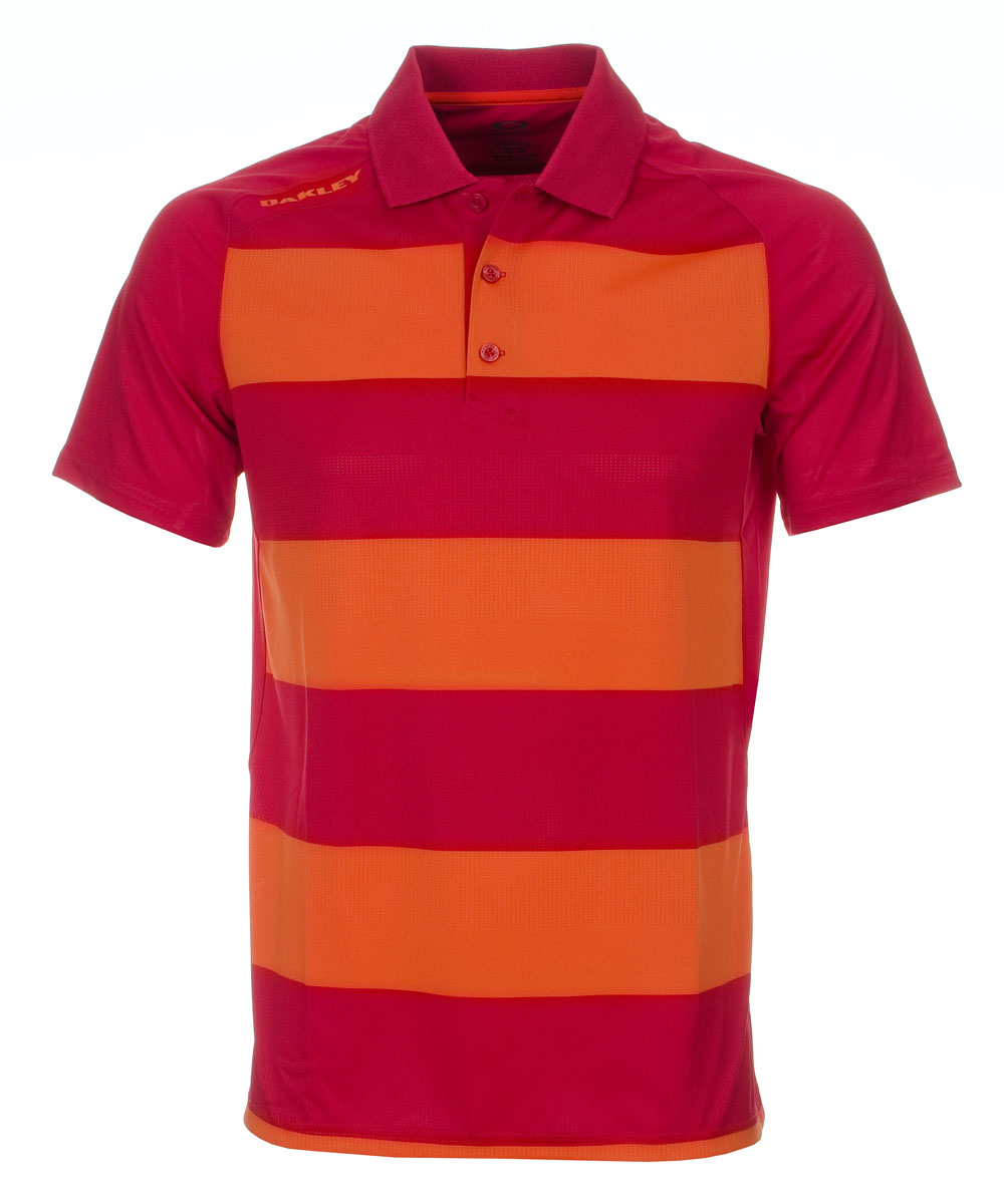 Oakley Ladder Polo Shirt Red Line