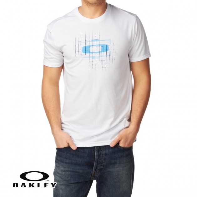 Mens Oakley O-Square T-Shirt - White