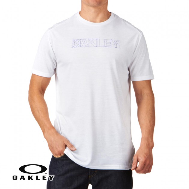 Mens Oakley Sketch It T-Shirt - White