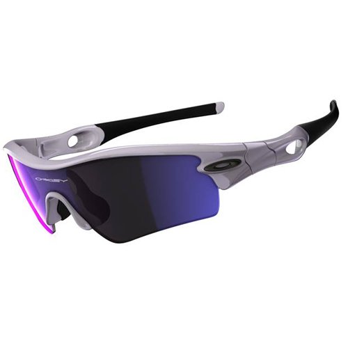 Radar Path- White Crome-blue Sunglasses