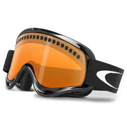 XS O Frame Snow Goggles - Jet Black/Persimm