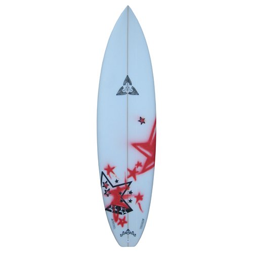 Hardware O`hea 6ft 10in Flying Fish Surfboard Red