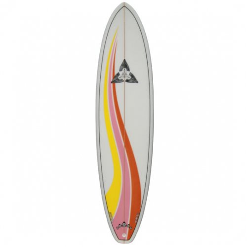 Hardware O`hea 7ft 2in Mini Malibu Surfboard