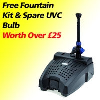 Filtral 6000 - FREE 9w Bulb & Fountain Kit