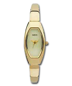 Oasis Gold Coloured Quartz Watch