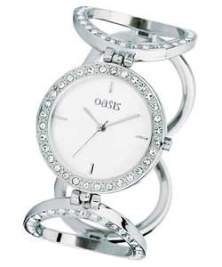 Ladies Stone Set Bracelet Watch