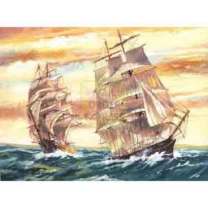 Reeves Senior Paint By Numbers Sailing Ships