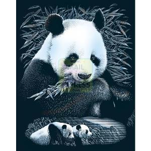 Oasis Reeves Silver Scraperfoil Pandas