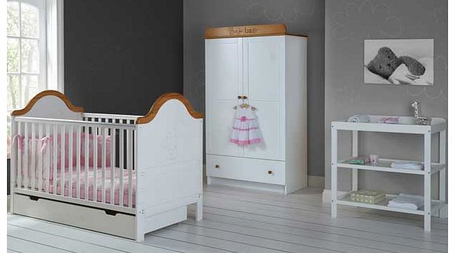 Obaby B is for Bear 4 Piece Nursery Furniture