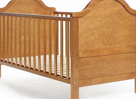 Obaby B is for Bear Cot Bed - Country Pine