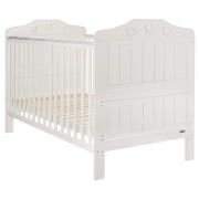 OBaby Lisa Cot Bed, White
