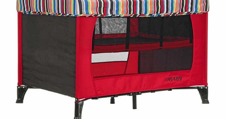 Obaby Naptime Travel Cot with Bassinet - Mars