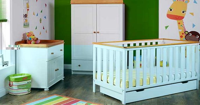 Obaby York 3 Piece Nursery Furniture Set -