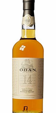 Oban 14 Year Old Whisky 70 cl