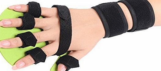 OBER Hand Wrist Orthosis Separate Finger Flex Spasm Extension Board Splint Apoplexy Hemiplegia (Left Hand Size M:hand length 5.5``--6.7``)