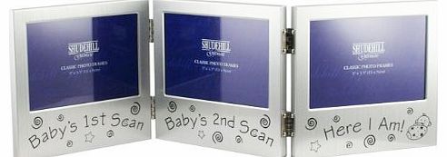 Occasions Direct Triple Baby Scan Ultrasound Photo Frame
