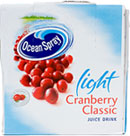 Ocean Spray Light Cranberry Classic Juice Drink (4x1L) Cheapest in Sainsburys Today! On Offer