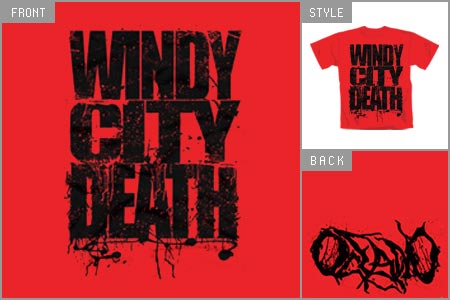 (Windy City Death) T-shirt ear_MOSHTSWCR