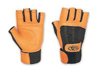 Ocelot Wrist Wrap Gloves - - X-Large