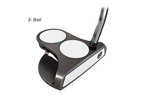 Golf White Ice 2-Ball Putter