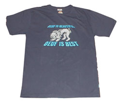 Oeuf lion print t-shirt
