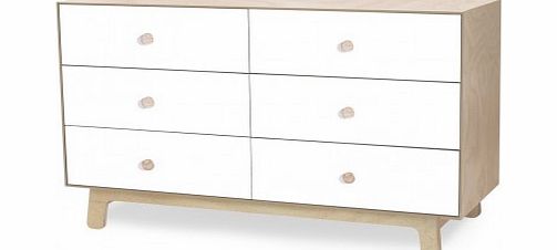Oeuf NYC Merlin 6-drawer chest of drawers - Birch `One size