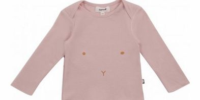 Rabbit t-shirt Pink `3 months,6 months,12