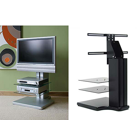 Off The Wall (UK) Limited Hero Flat Panel TV Stand in Black
