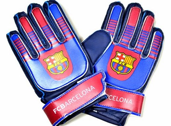 Official Football Merchandise Barcelona FC YOUTH Goalkeeper Gloves