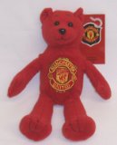 Manchester United FC Beanie Teddy Bear