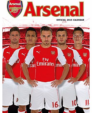 Official Football Merchandise Official Arsenal 2015 A3 Calendar (Calendars 2015)