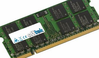 Offtek 2GB RAM Memory for Dell Latitude E5400 (DDR2-6400) - Laptop Memory Upgrade
