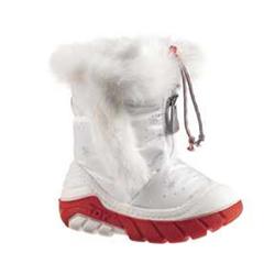 olang Girls Jnr Maga Snow Boots - White