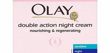 Olay Double Action Night Cream Sensitive