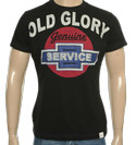 Black and#39;Genuine Serviceand39; Short Sleeve T-Shirt