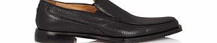 Oliver Sweeney Stella black leather slip-on shoes
