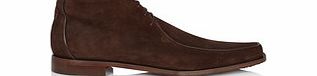 Oliver Sweeney Veroli brown suede lace-up ankle boots