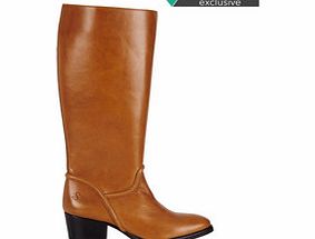 Oliver Sweeney Womens Francisca tan leather boots