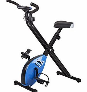 Olympic 2000 Compact Exercise Bike - Blue