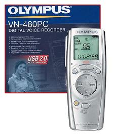 Olympus Digital Voice Recorder VN-480PC