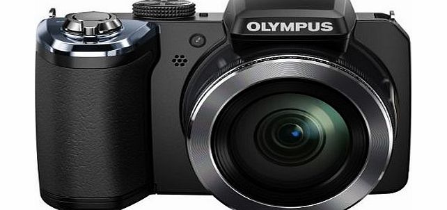 Olympus SP-820UZ Compact Digital Camera - Black (14MP, 40x Wide Optical Zoom) 3 inch LCD Screen