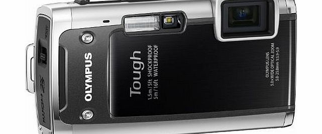 Olympus TG-610 Digital Camera - Black (14MP, 5x Wide Optical Zoom) 3 inch LCD