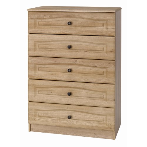 One Call Furniture Bordeaux 5 Drawer Chest in
