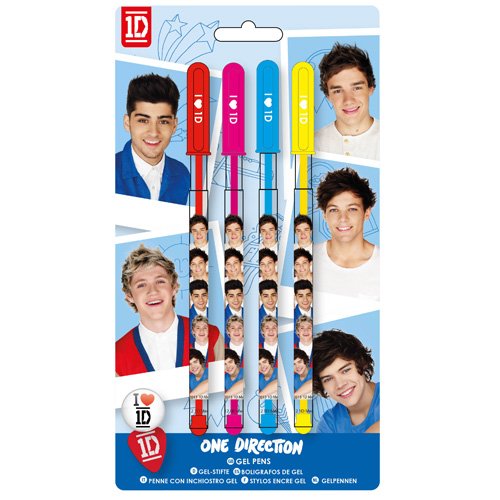 One Direction - Gel-Pen Set Band Buttons (in Onesize)