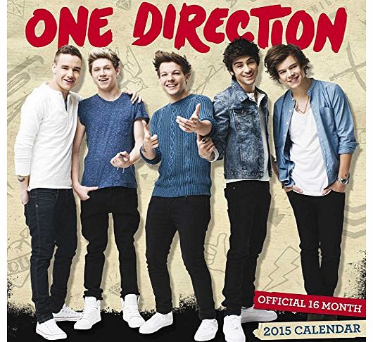 One Direction Official One Direction 2015 Wall Calendar (Calendars 2015)