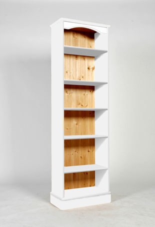 Range Tall Narrow Bookcase - Painted or