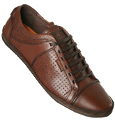 Dark Brown Leather Shoes (Twist 2)